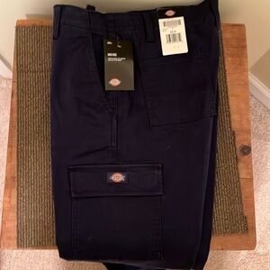 NWT Dickies Navy Cargo Jogger Pants